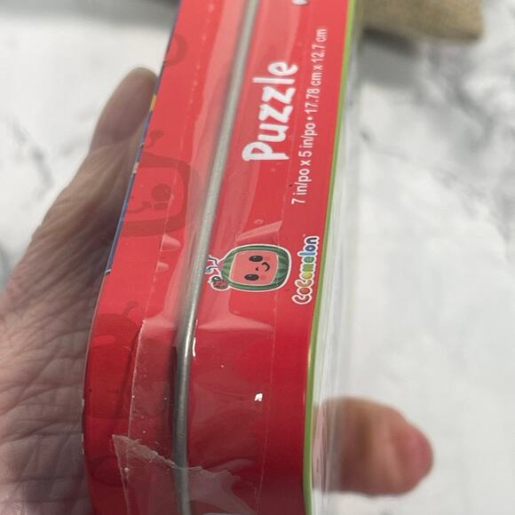 CoComelon Mini Puzzle with Tin, Unopened - Picture 5 of 6